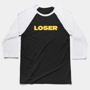 Loser, mustard Baseball T-Shirt